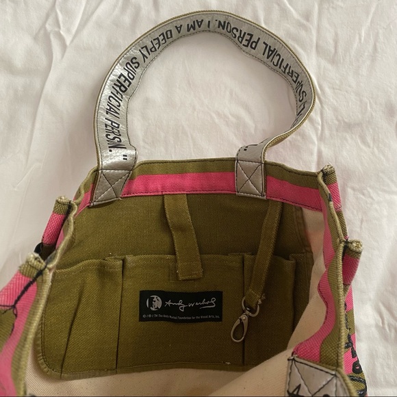 Andy Warhol printed tote bag - Picture 4 of 4